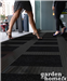 Modular Rubber Flooring Tiles c/w Carper Inlay.  Gallery Thumbnail