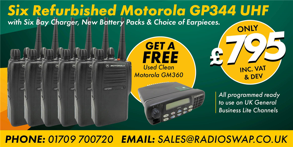 For more info please call 01709 700720 or email sales@radioswap.co.uk Gallery Image