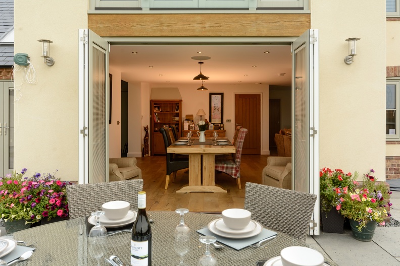 Timber bi-fold doors
 Gallery Image