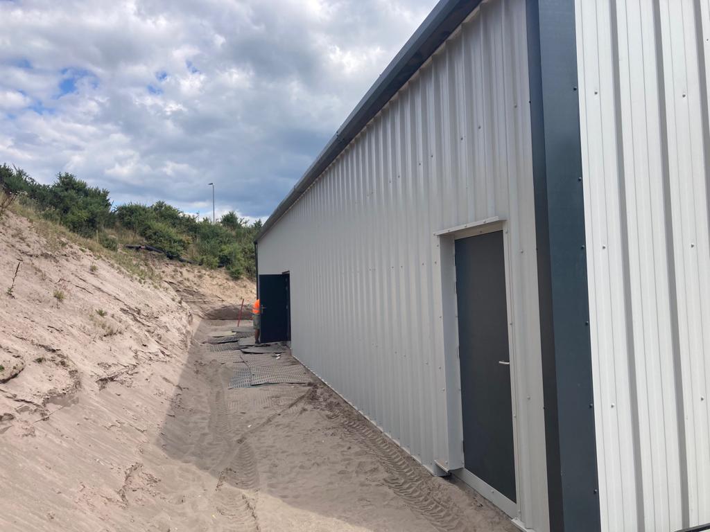 Steel Frame Clubhouse for Muskerry Athletics Club by Shanette Sheds Gallery Image