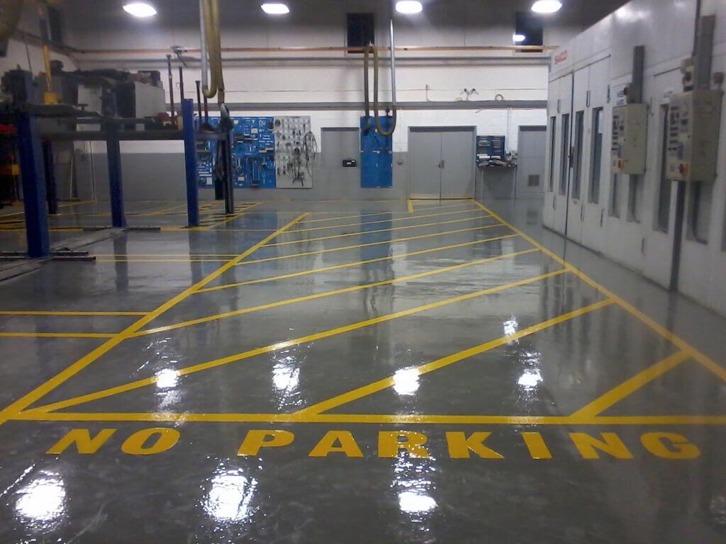 Resbuild LMP, Epoxy line marking paint. Gallery Image