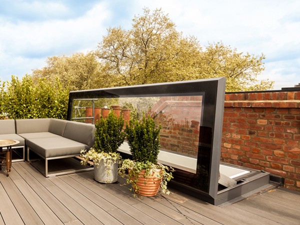 Skydoor roof terrace access rooflight Gallery Image